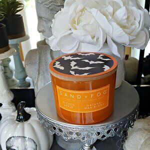 NEW! WICKED APPLE Sand & Fog 2 WICK Candle